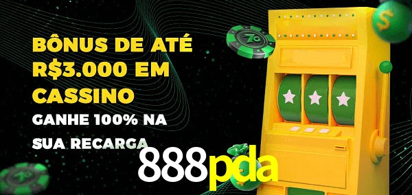 888pda melhor bônus de depósito