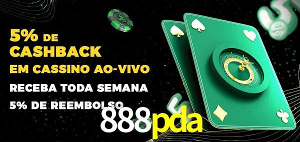 Promoções do cassino ao Vivo 888pda